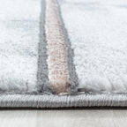 Modern floor rug - Marble Box Grey/Brown