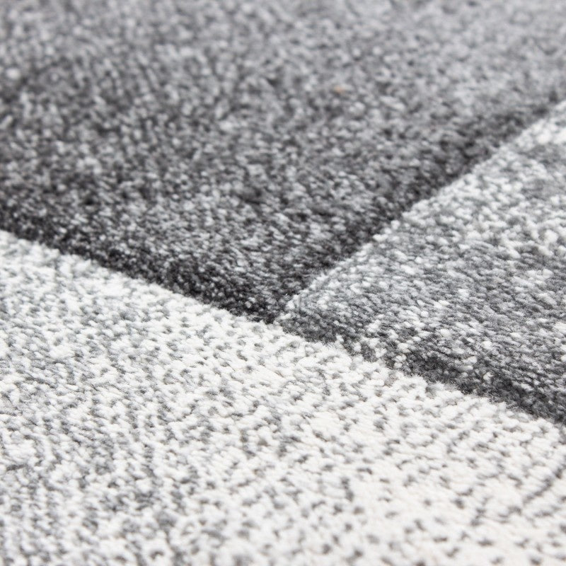 Modern floor rug - Tetris Pink 1710