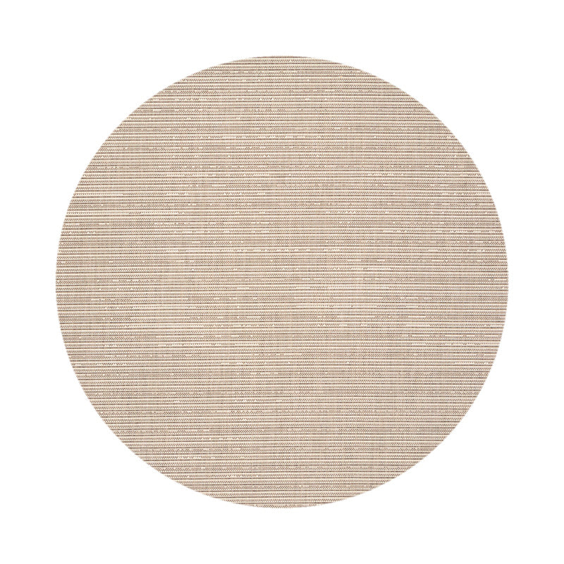 Round Jute Outdoor Rug - Nomad Melange Cream