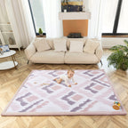 Soft XL Play Mat - Ozzy Diamond Pink