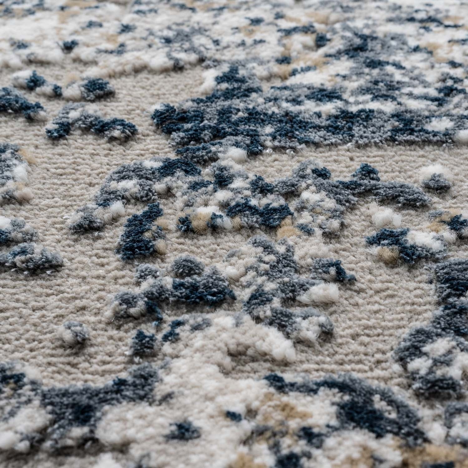 Modern Floor Rug - Carlton Blue 7777