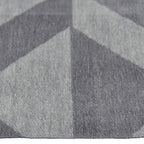 Geometric floor rug - Colette Grey
