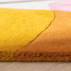 Wool Abstract Rug - Clarice Multicolour