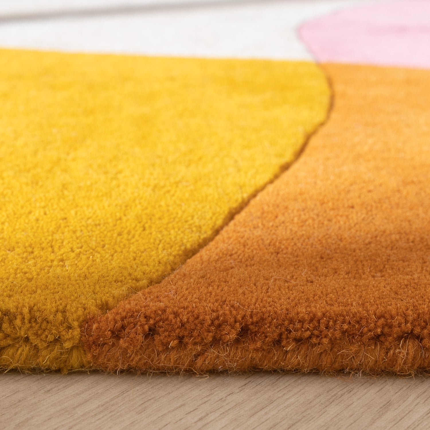 Wool Abstract Rug - Clarice Multicolour