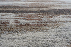 High-pile floor rug - Modesto Brown/Grey 6787