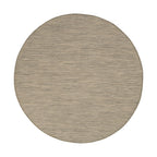Round Outdoor Rug - Malta Arrow Natural