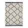 Berber Floor Rug - Riado Zigzag Black/White