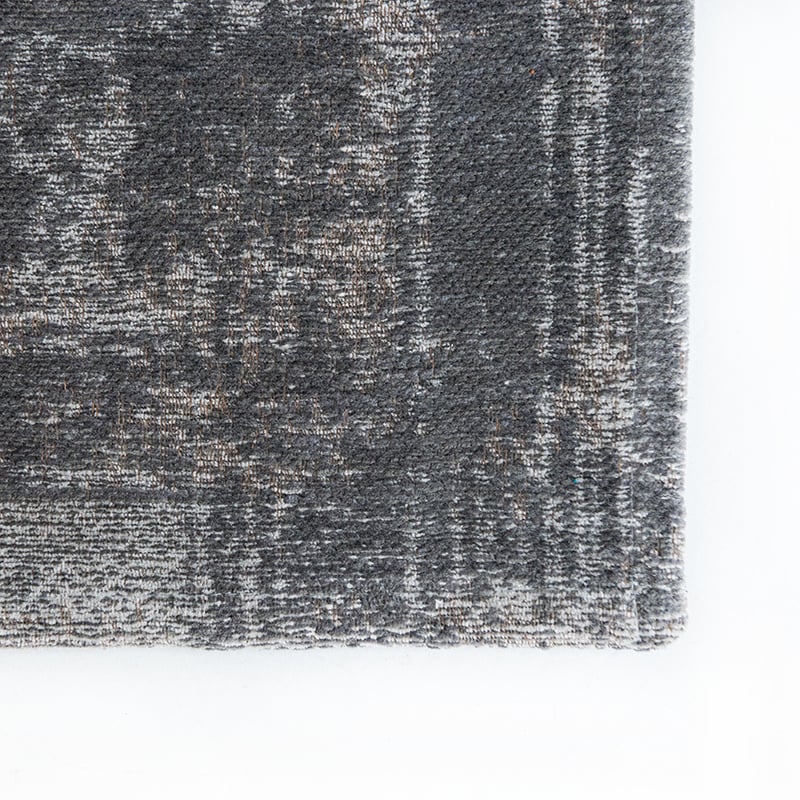 Vintage Floor Rug - Fading World Medallion Grey 9148