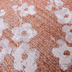 Floral floor rug - Sakura Copper Pink 9371
