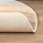 Round Modern Rug - Field Terra