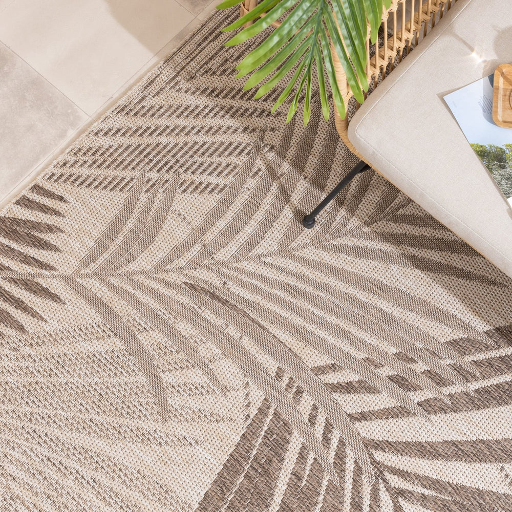Outdoor Rug - Tiga Palm Taupe