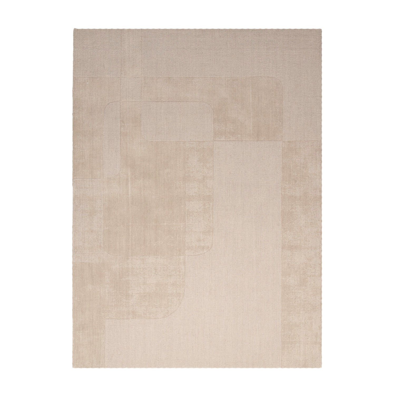 Wool Rug - Giselle Abstract Beige