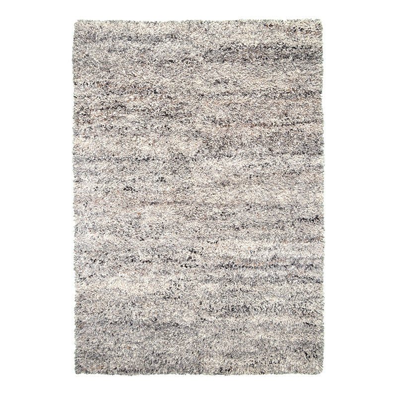 High Pile Wool Rug - Royal Light Grey/Blended