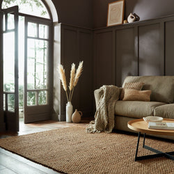 Jute Floor Rug - Sollo Natural