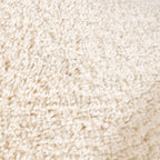 Round High-Pile Rug – Wish Cream