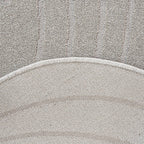 Organic floor rug - Vince 2121 Light Grey