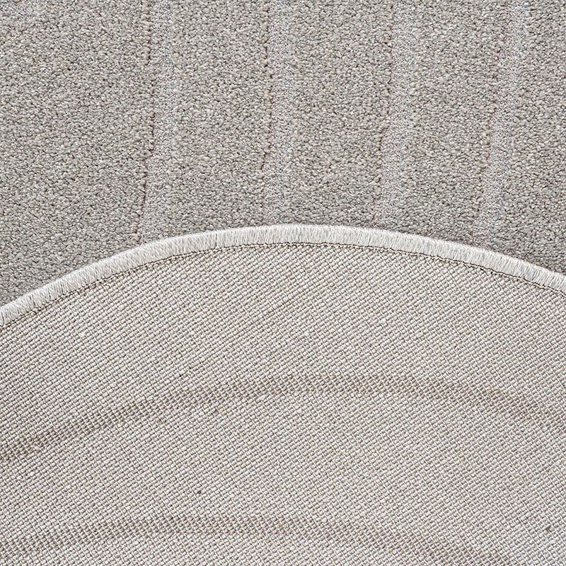 Organic floor rug - Vince 2121 Light Grey