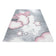 Children's Floor Rug - Anna Bear Pink