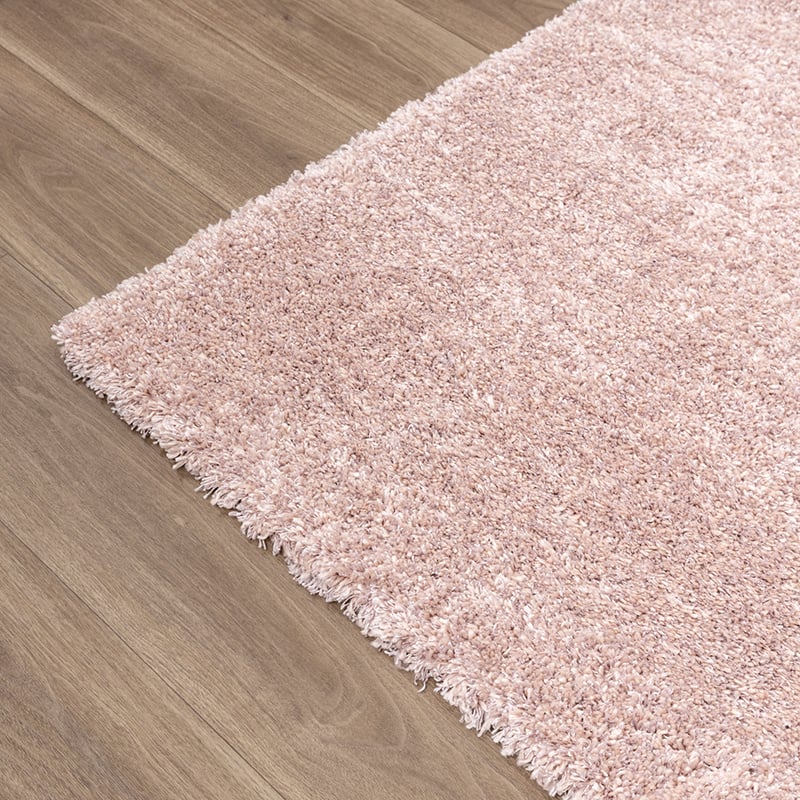 Washable High-Pile Rug - Tidy Light Pink