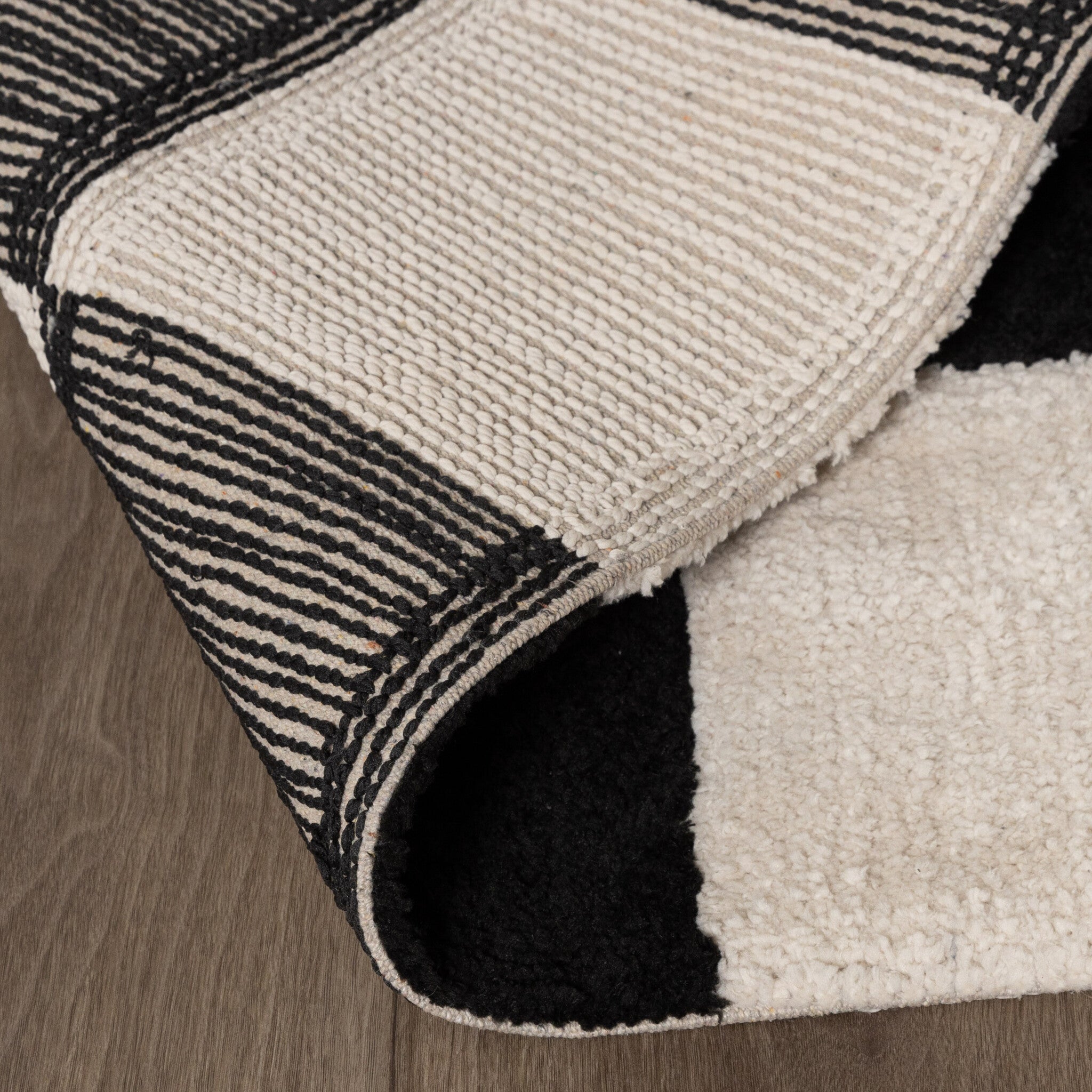 Checkerboard Rug - Blox Black