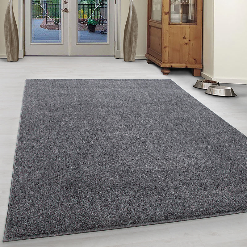 Low-pile floor rug - Asa Light Grey