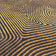 Round modern floor rug - Meditation Coral 9227 Brown