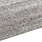 Wool floor rug - New Berbero Grey 834