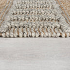 Jute Rug - Jubio Medina Natural/Gray