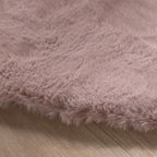 Round High Pile Rug - Comfy Supreme Pink