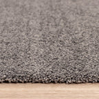 Washable Rug - Clean Dark Grey