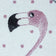 Round Children's Floor Rug - Amber Flamingo Pink
