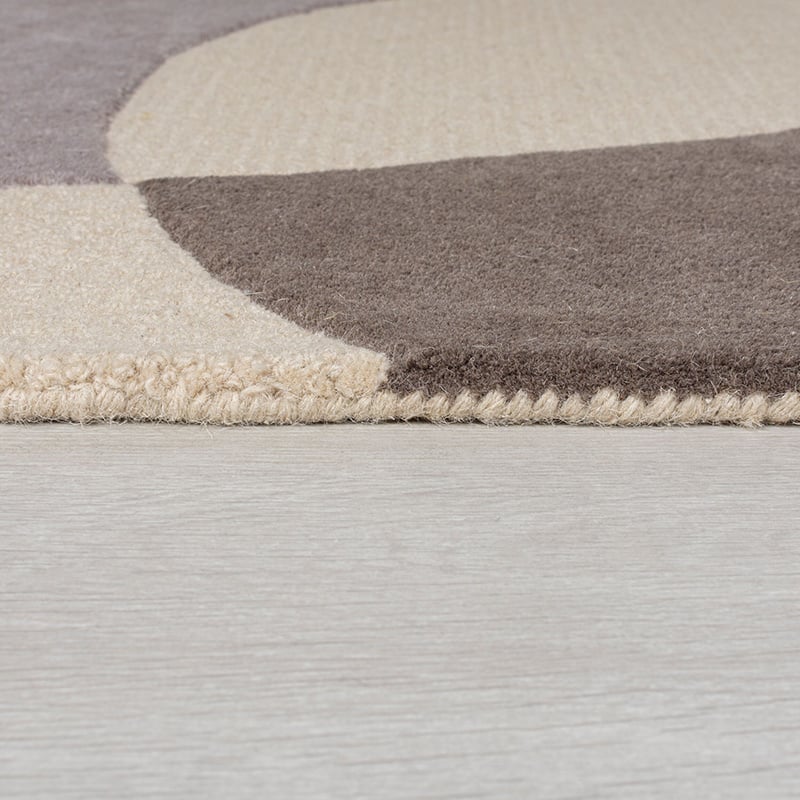 Modern floor rug - Rado Glow Ochre Yellow