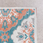 Bohemian Outdoor Rug - Vedra Tile Blue