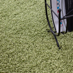 High-pile floor rug - Life Green