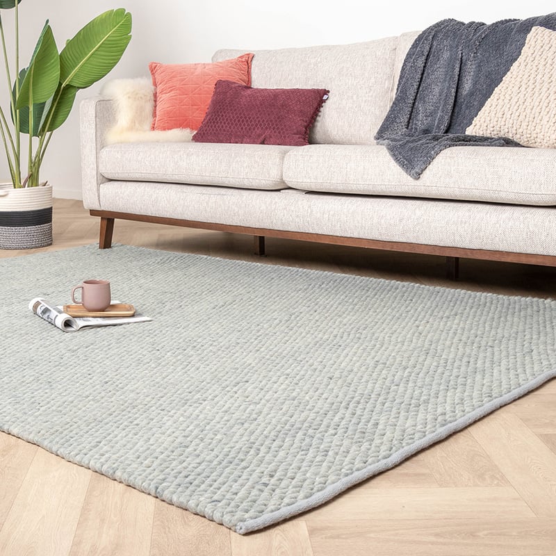 Wool Rug - Brilliant Mint