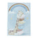 Children's floor rug - Lucy Giraffe Blue