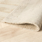 Wool Rug – Judith Border Greige