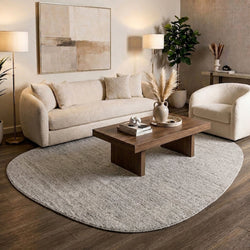 Berber rug - Aicha Pebble Grey