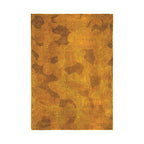 Modern Floor Rug - Meditation Coral 9226 Ochre Yellow