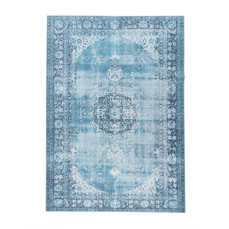 Vintage Rug - Estate Medallion Light Blue