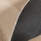 Round Low-Pile Rug – Cozy Beige