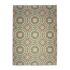 Indoor Outdoor Rug - Ranch Mandala Green