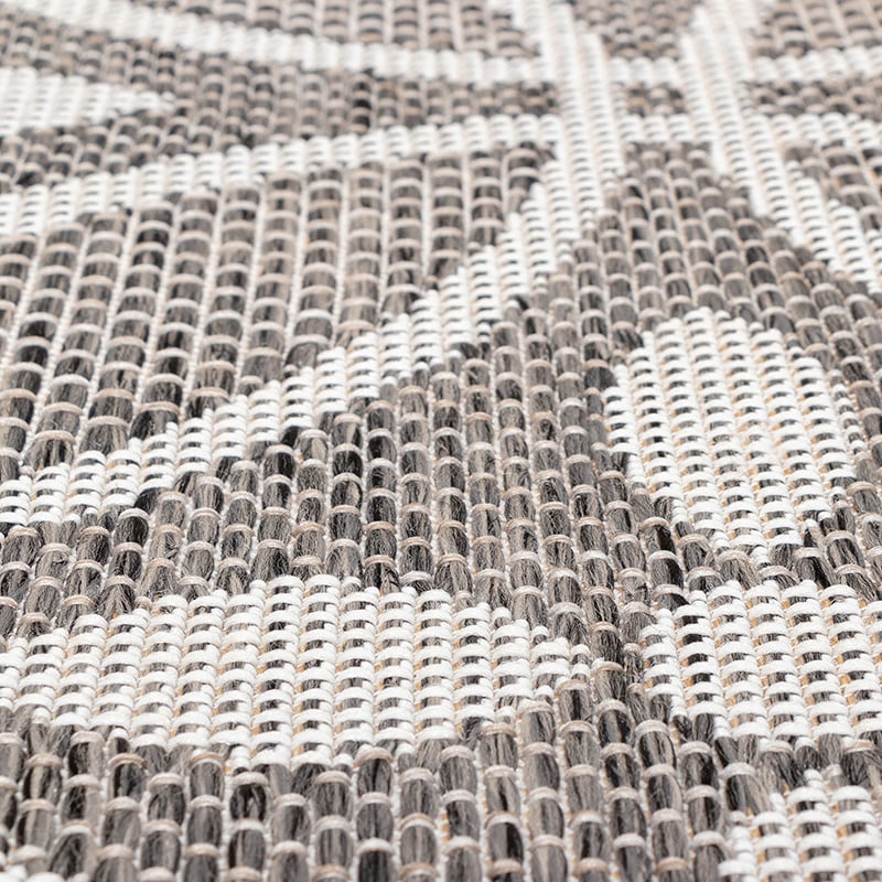 Outdoor Rug - Summer Pattern Grey