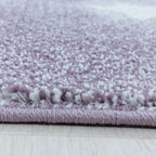 Children's floor rug Unicorn - Fleurtje Purple