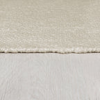 Hand-made Children's Floor Rug - Anuro Rainbow Cream