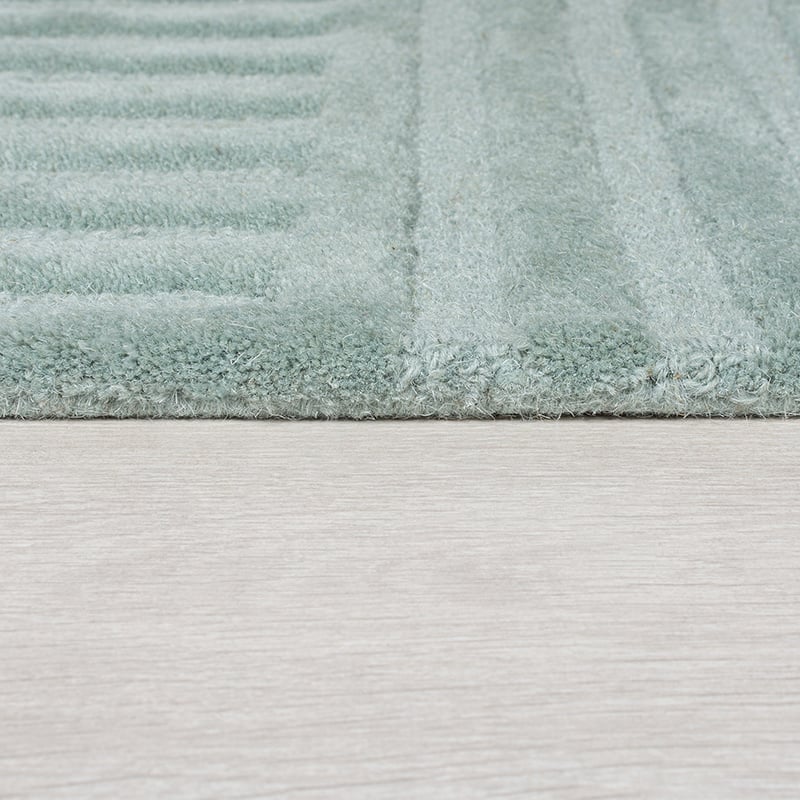 Modern Floor Rug - Solacio Zen Blue/Green