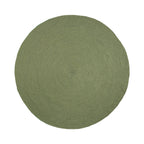 Round Indoor Outdoor Rug - Bali Green