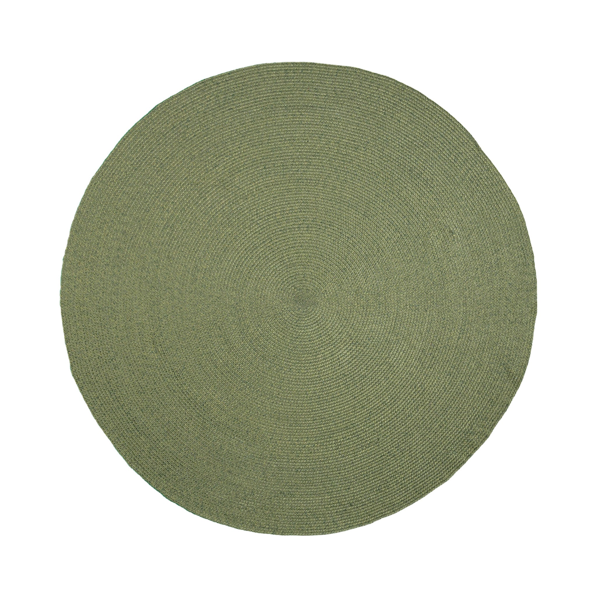 Round Indoor Outdoor Rug - Bali Green