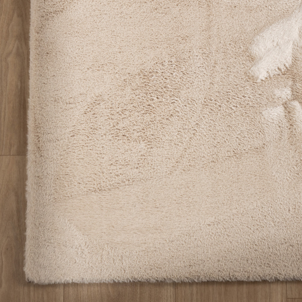 Soft Low-Pile Rug – Cozy Beige