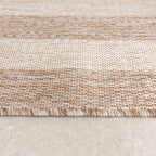 In- & Outdoor Rug – Sierra Frame Beige/Cream